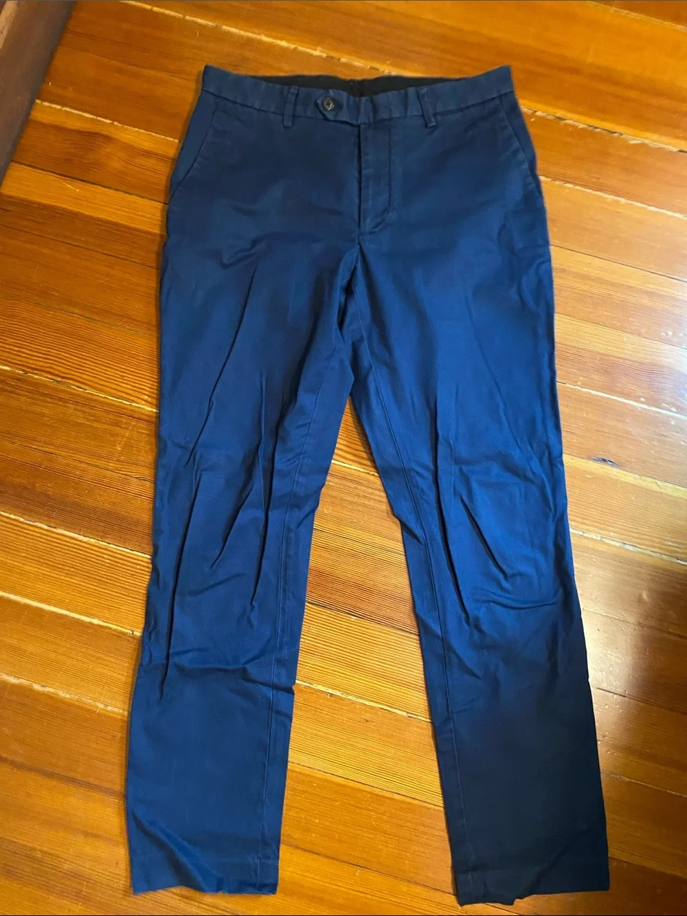 30W 30L J. Crew Bowery Navy Slim Chino Pants